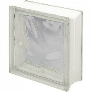 Glass blocks like these from Wickes can be uses to separate the ensuite from the bedroom