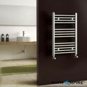 Chrome wall mounted towel radiator, BathEmpire