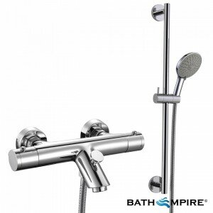 Bath mixer tap with shower attachment