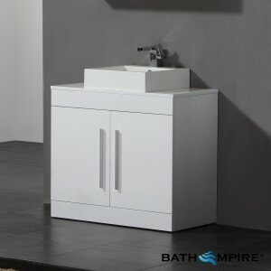 Newlands Floor Standing Counter Top Bathroom Sink, from BathEmpire