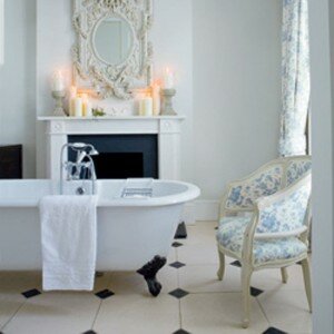 Inspirational white bathroom design from housetohome.co.uk