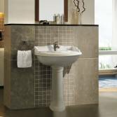 Edward pedestal basin, one hole 