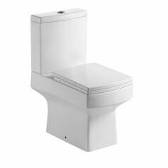 Sinoe Bold Close Coupled Square Toilet and Cistern 