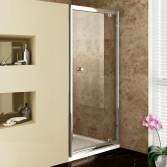 Frameless pivot shower enclosure for alcove 800x800 
