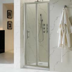 Coral Shower Doors - Bi-Fold Enclosure for Alcove - 800mm 