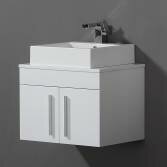 Newlands Wall Hanging Counter-Top Basin Cabinet, 600mm 