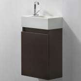 Lassen Wall Mounted Cloakroom Cabinet with Basin 
