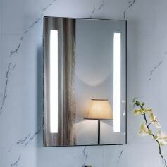 Seabrook Bold Illuminated Backlit Mirror 500x700mm 