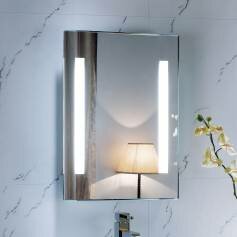 Seabrook Bold Illuminated Backlit Mirror 450x600mm 