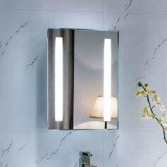 Seabrook Bold Illuminated Backlit Mirror 380x500mm 