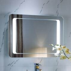 Seabrook Eclipse Illuminated Bathroom Mirror - Backlit 700x500mm 