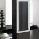 Ember Anthracite Double 16 Panel Vertical Radiator, 1600x480mm 