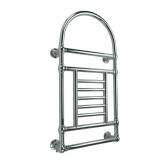 Victoria Traditional Wall Hanging Towel Rail Radiator - 9 Bars Chrome 