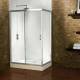 sliding door shower enclosure cubicle, doors and tray 1200x800 