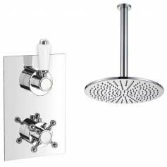 Victoria Thermostatic Shower Mixer Kit with 300mm Round Head 