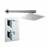 Dagna Chrome Effect Concealed Shower Kit 