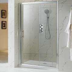 Coral Sliding Shower Door Shower Enclosure for Alcove - 1200mm 