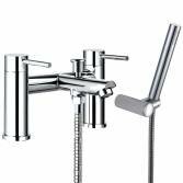 Cascade II bath mixer tap with shower 