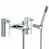 Ivela bath mixer tap with shower 