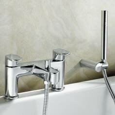 Boll Bath Mixer Tap with Hand Held Shower Head 