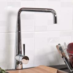 Narva UK Kitchen Taps - Chrome Plated with Swivel Spout 