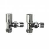 Light Weight Angle Valves, 15x15 mm 