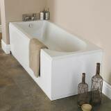Hubert Space Saver Bath Round Single Ended - 1600x700mm 