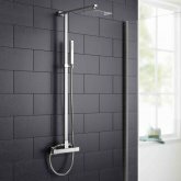 200mm Square Head - Cool to Touch Shower - Slimline Range