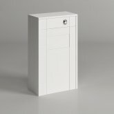 525mm Oxford White Ash Back To Wall Toilet Unit