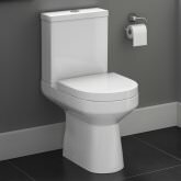 Cesar II Close Coupled Toilet and Cistern inc Soft Close Seat