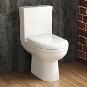 Sabrosa Close Coupled Toilet and Cistern inc Soft Close Seat