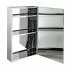 Sterling Stainless Steel Bathroom Cabinet - 400mm