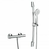 Thermostatic Bar Mixer Kit, Chrome Plated Round Head - Pulo Range