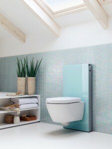 Patterned tiles are making a splash in the bathroom