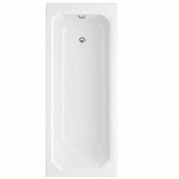 1700x700x510mm Traditional Square Single Ended Bath